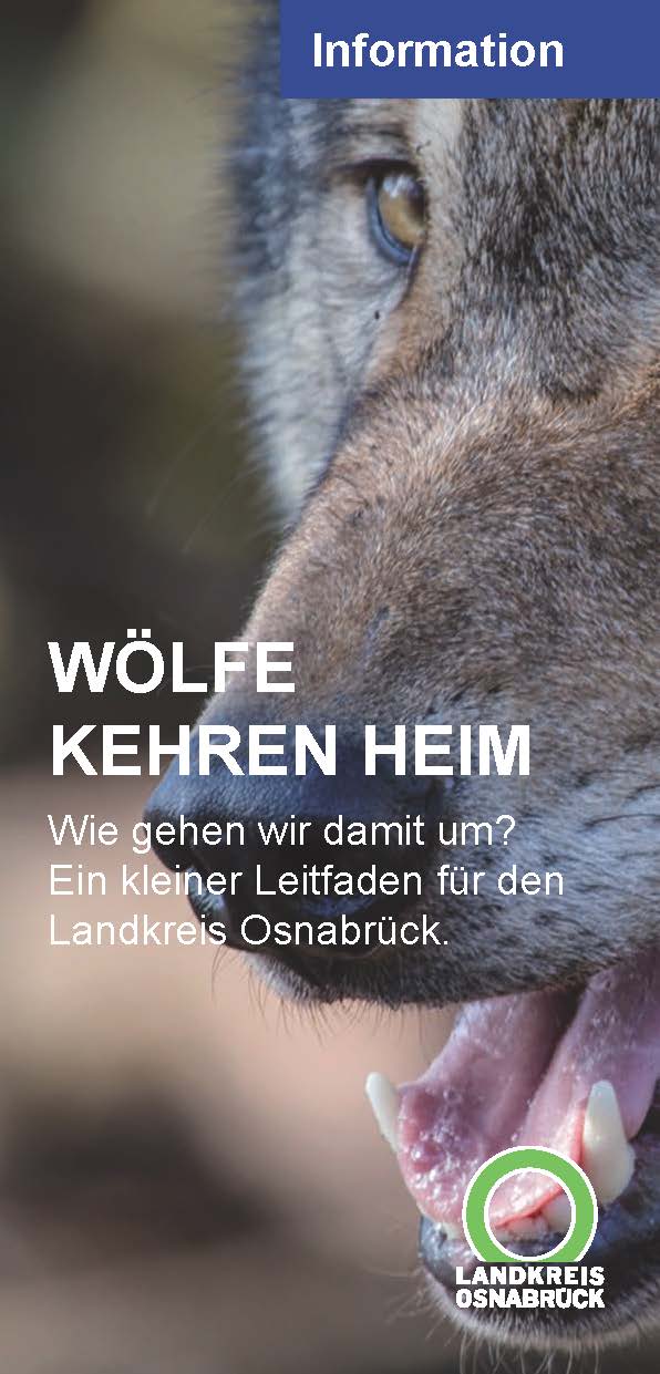 Informationen zum Wolf im Landkreis Osnabrück